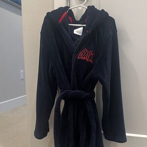 GAP Kids Black Batman Robe